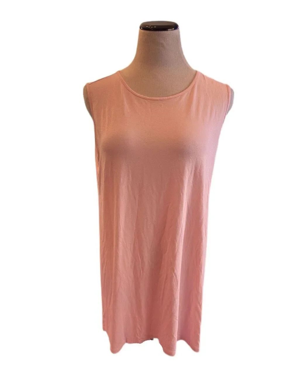 TWO NEW J. Jill Pink and Green Tank Tops Sz L